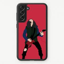 Eddie Munson Playing Guitar  - Stranger Things Phone Case for Galaxy S21FE
