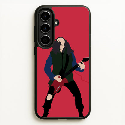 Eddie Munson Playing Guitar  - Stranger Things Phone Case for Galaxy A56