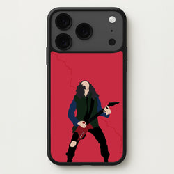 Eddie Munson Playing Guitar Phone Case for iPhone 17 Pro Max