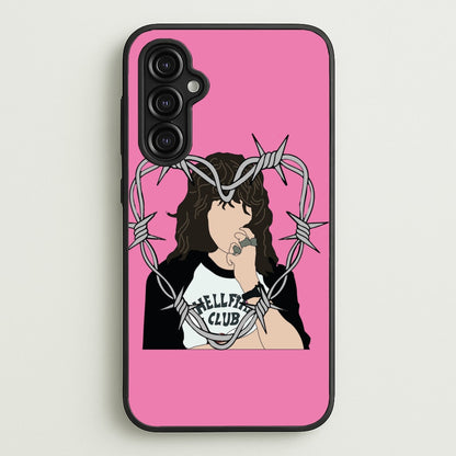 Eddie Heart  - Stranger Things Phone Case for Galaxy A14