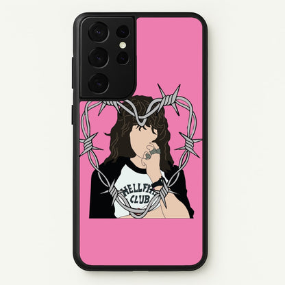 Eddie Heart  - Stranger Things Phone Case for Galaxy S21 Ultra