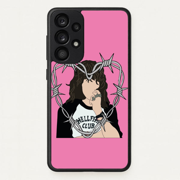 Eddie Heart  - Stranger Things Phone Case for Galaxy A33