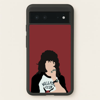 Eddie Munson Hellfire  - Stranger Things Phone Case for Google Pixel 6