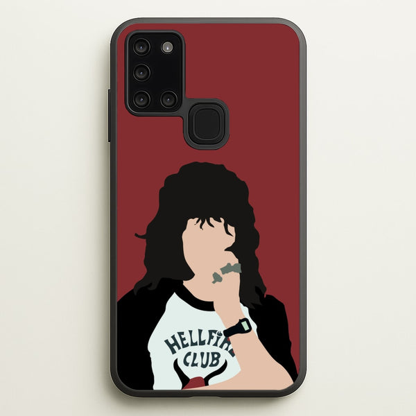 Eddie Munson Hellfire  - Stranger Things Phone Case for Galaxy A21s