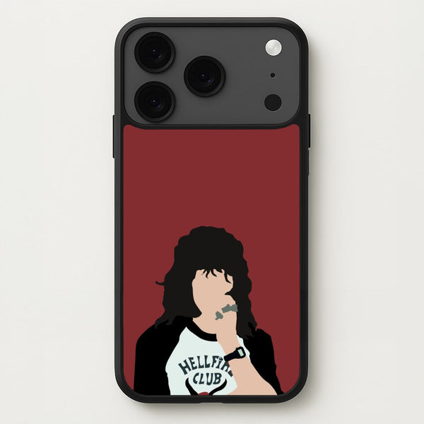 Eddie Munson Hellfire Phone Case for iPhone 17 Pro