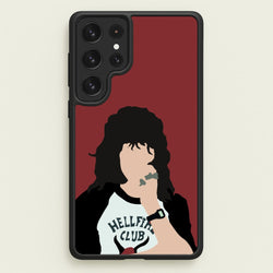 Eddie Munson Hellfire  - Stranger Things Phone Case for Galaxy S23 Ultra