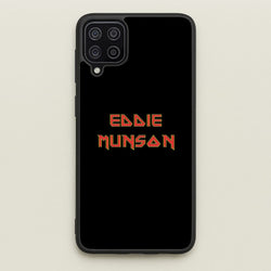 Eddie Munson Text  - Stranger Things Phone Case for Galaxy A12