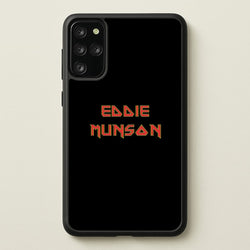 Eddie Munson Text  - Stranger Things Phone Case for Galaxy S20 Plus