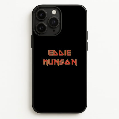 Eddie Munson Text  - Stranger Things Phone Case for iPhone 11 Pro