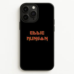 Eddie Munson Text  - Stranger Things Phone Case for iPhone 11 Pro Max