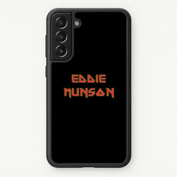 Eddie Munson Text  - Stranger Things Phone Case for Galaxy S22 Plus