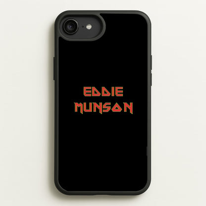 Eddie Munson Text  - Stranger Things Phone Case for iPhone 6 Plus / 7 Plus / 8 Plus