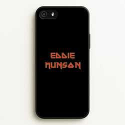 Eddie Munson Text  - Stranger Things Phone Case for iPhone 5 / 5s / SE 2016