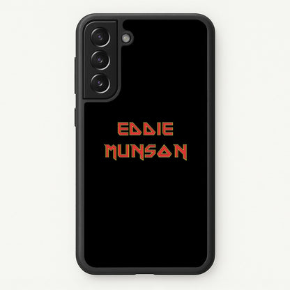Eddie Munson Text  - Stranger Things Phone Case for Galaxy S22