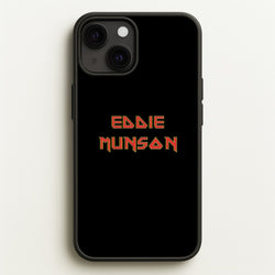Eddie Munson Text  - Stranger Things Phone Case for iPhone 13