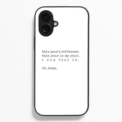 This Year's Different - Eddie Munson Stranger  - Stranger Things Phone Case for iPhone 16 Plus