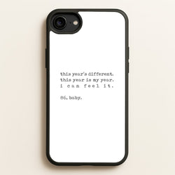 This Year's Different - Eddie Munson Stranger  - Stranger Things Phone Case for iPhone 6 / 7 / 8 / SE