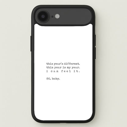 This Year's Different - Eddie Munson Stranger Phone Case for iPhone 17 Air