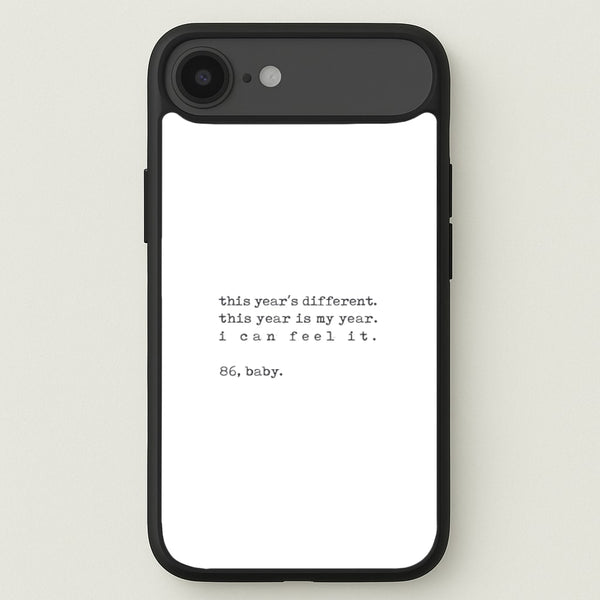 This Year's Different - Eddie Munson Stranger Phone Case for iPhone 17 Air
