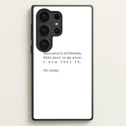 This Year's Different - Eddie Munson Stranger  - Stranger Things Phone Case for Galaxy S25 Ultra