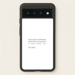 This Year's Different - Eddie Munson Stranger  - Stranger Things Phone Case for Google Pixel 7 Pro