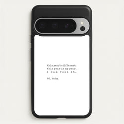 This Year's Different - Eddie Munson Stranger  - Stranger Things Phone Case for Google Pixel 9 Pro XL