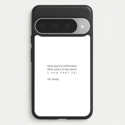 This Year's Different - Eddie Munson Stranger Phone Case for Google Pixel 10 Pro XL