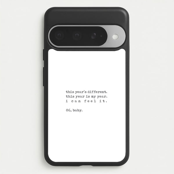 This Year's Different - Eddie Munson Stranger Phone Case for Google Pixel 10 Pro XL