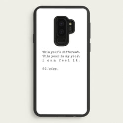 This Year's Different - Eddie Munson Stranger  - Stranger Things Phone Case for Galaxy S9 Plus