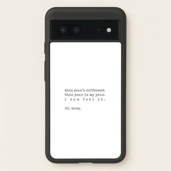 This Year's Different - Eddie Munson Stranger  - Stranger Things Phone Case for Google Pixel 7
