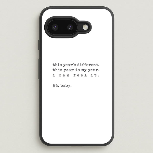 This Year's Different - Eddie Munson Stranger  - Stranger Things Phone Case for Google Pixel 9a