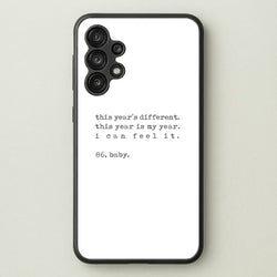 This Year's Different - Eddie Munson Stranger  - Stranger Things Phone Case for Galaxy A13