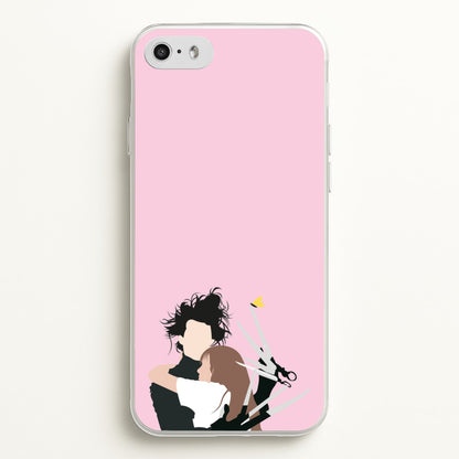 Edward And Kim -Scissorhands  - Edward Scissorhands Phone Case for iPhone 5 / 5s / SE 2016