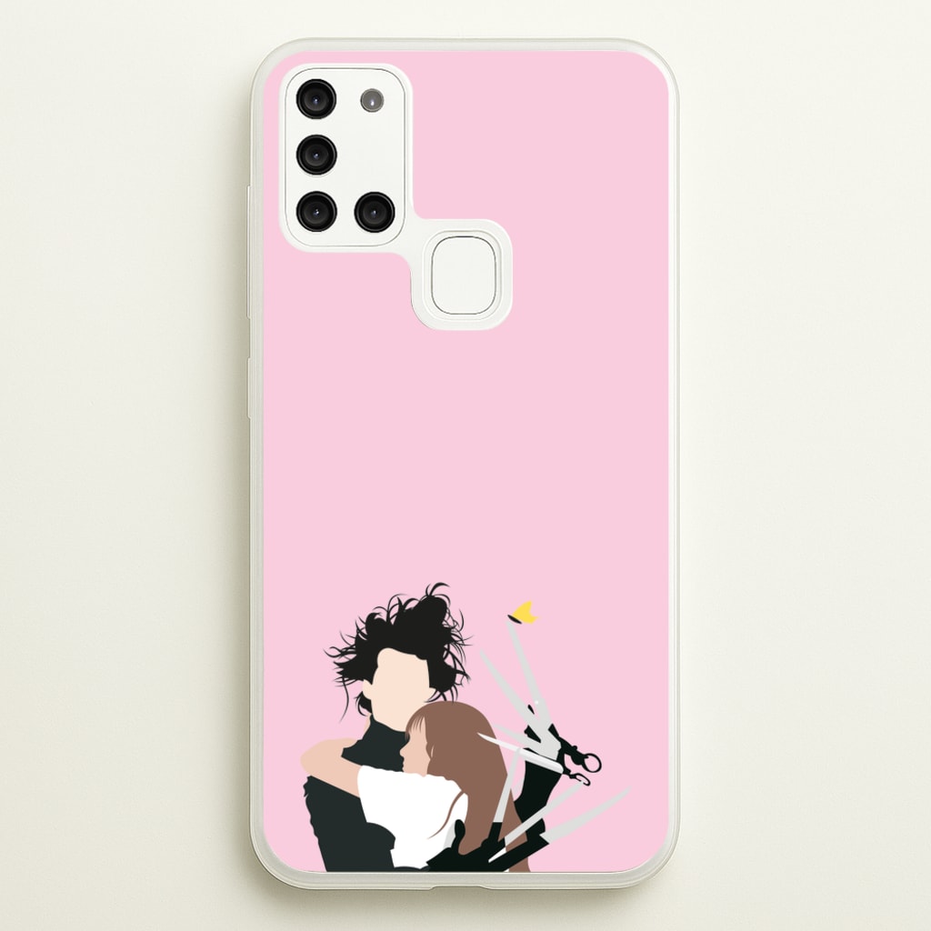 Edward And Kim -Scissorhands  - Edward Scissorhands Phone Case for Galaxy A21s