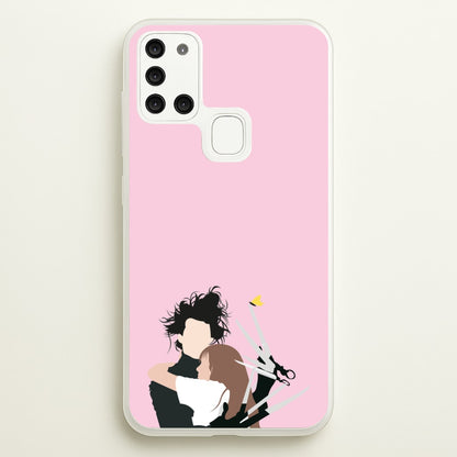 Edward And Kim -Scissorhands  - Edward Scissorhands Phone Case for Galaxy A21s