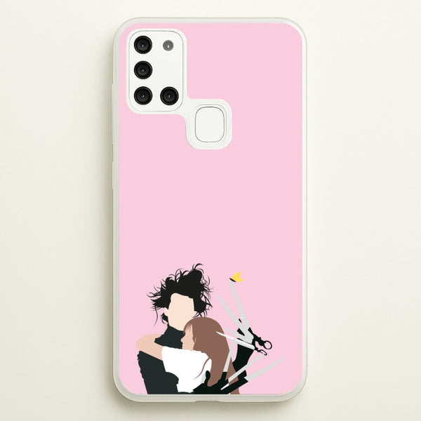 Edward And Kim -Scissorhands  - Edward Scissorhands Phone Case for Galaxy A21s