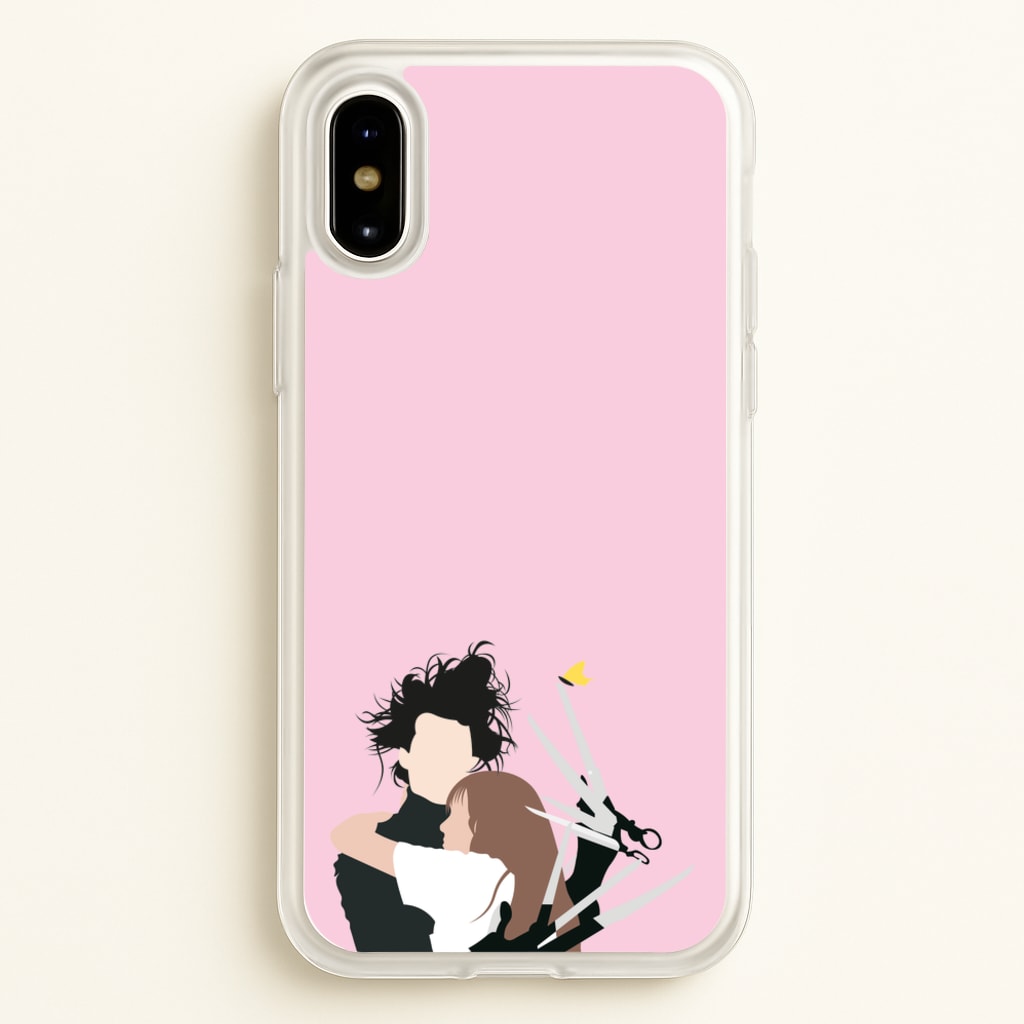 Edward And Kim -Scissorhands  - Edward Scissorhands Phone Case for iPhone X / XS