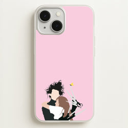 Edward And Kim -Scissorhands  - Edward Scissorhands Phone Case for iPhone 13 Mini