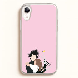 Edward And Kim -Scissorhands  - Edward Scissorhands Phone Case for iPhone XR