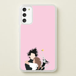 Edward And Kim -Scissorhands  - Edward Scissorhands Phone Case for Galaxy A41
