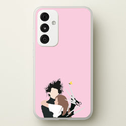 Edward And Kim -Scissorhands  - Edward Scissorhands Phone Case for Galaxy A35