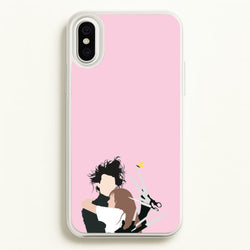 Edward And Kim -Scissorhands  - Edward Scissorhands Phone Case for iPhone XS Max