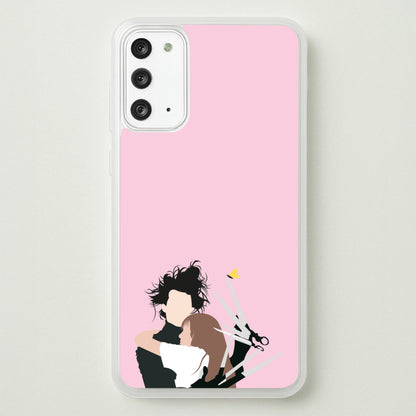 Edward And Kim -Scissorhands  - Edward Scissorhands Phone Case for Galaxy Note 20
