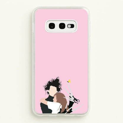 Edward And Kim -Scissorhands  - Edward Scissorhands Phone Case for Galaxy S10e