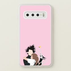 Edward And Kim -Scissorhands  - Edward Scissorhands Phone Case for Galaxy S10