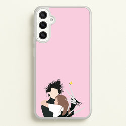 Edward And Kim -Scissorhands  - Edward Scissorhands Phone Case for Galaxy A34