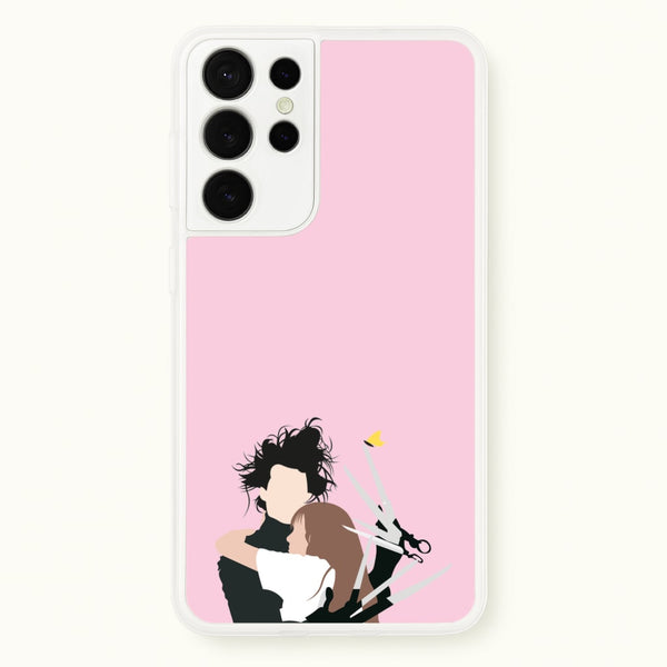 Edward And Kim -Scissorhands  - Edward Scissorhands Phone Case for Galaxy S21 Ultra