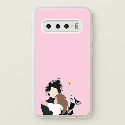 Edward And Kim -Scissorhands  - Edward Scissorhands Phone Case for Galaxy S10 Plus