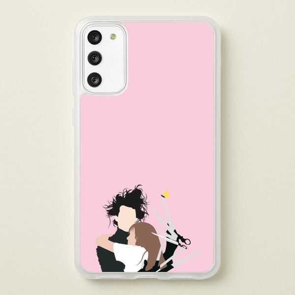Edward And Kim -Scissorhands  - Edward Scissorhands Phone Case for Galaxy S20FE