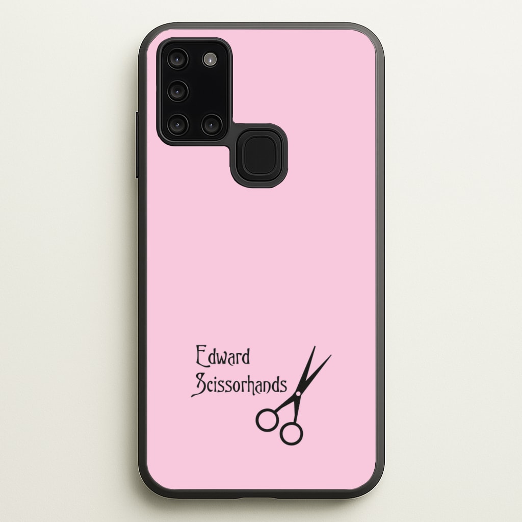 Name - Scissorhands  - Edward Scissorhands Phone Case for Galaxy A21s
